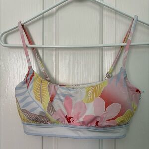 BILLABONG multi colored bikini top